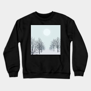 Owl in the trees Crewneck Sweatshirt